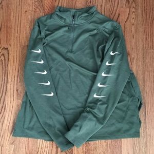 Nike half zip up